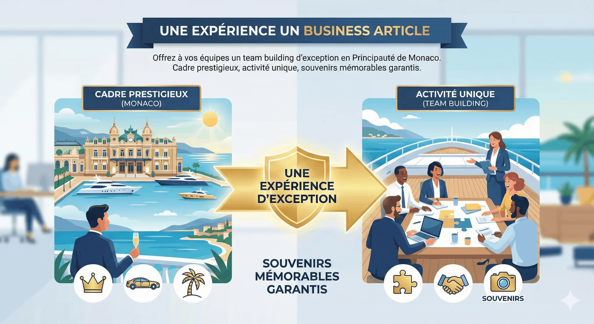 Team building à Monaco : une expérience premium pour vos collaborateurs - Expériences & Événements